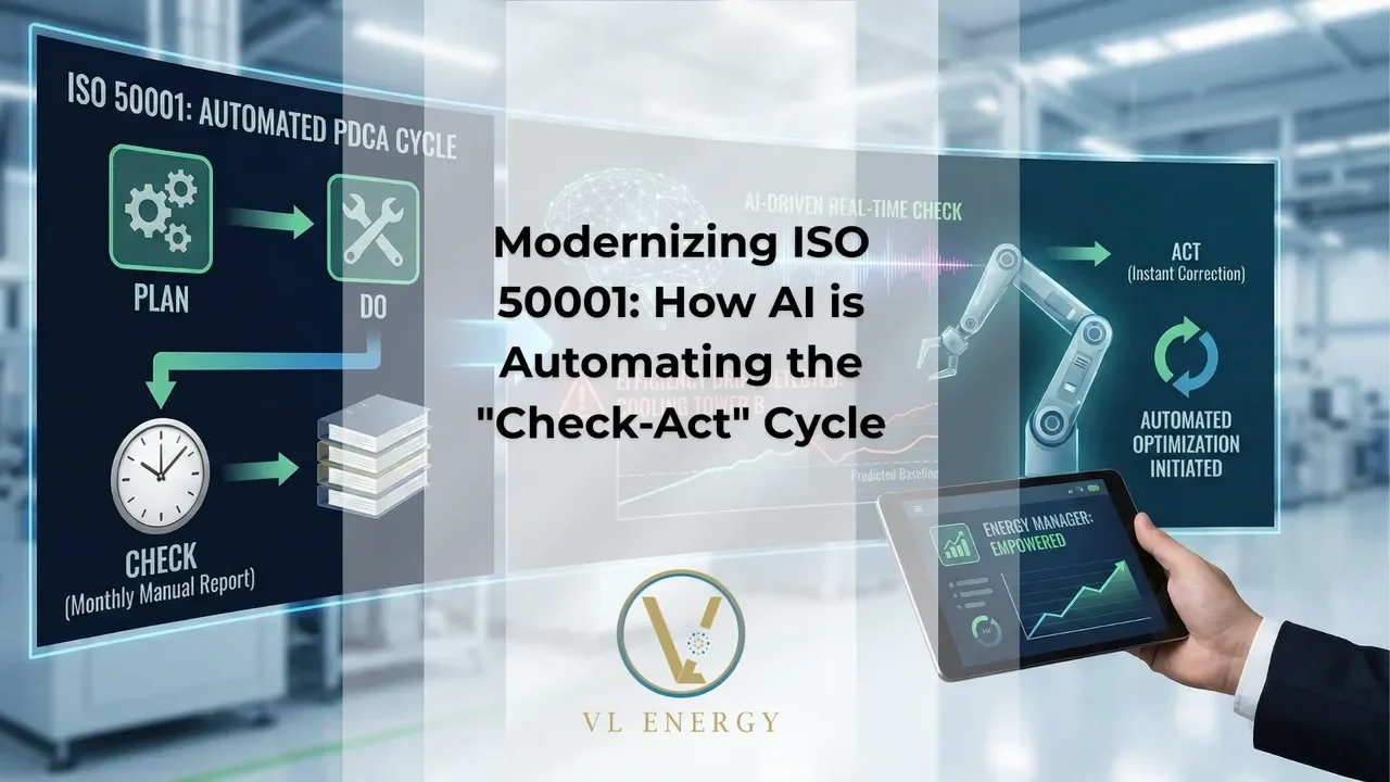 Modernizing ISO 50001: How AI is Automating the 'Check-Act' Cycle